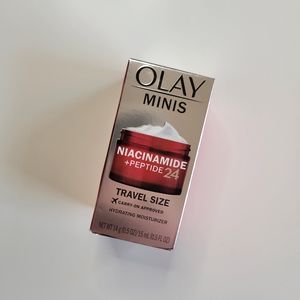 Olay Niacinamide + Peptide 24 Face Moisturizer Travel Size NWT